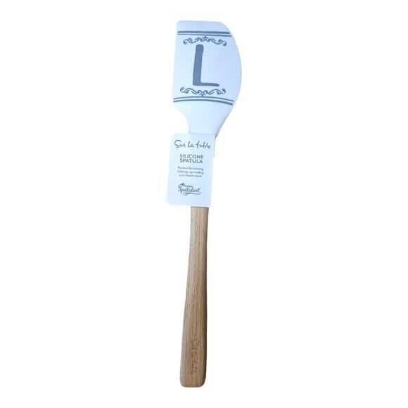 NEW Sur La Table Monogram Silicone Head Spatula Letter "L" - Picture 3 of 7